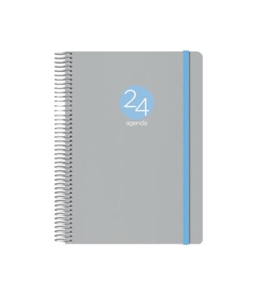 AGENDA 2025 MEMPHIS DA PGINA 15 X 21 CM MODELO GRIS DOHE 12689 - 25