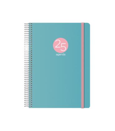 AGENDA 2025 MEMPHIS DA PGINA 15 X 21 CM MODELO VERDE DOHE 12687 - 25