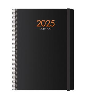 AGENDA 2025 SYNCRO DA PGINA 21 X 29 CM NEGRO DOHE 11617 - 25