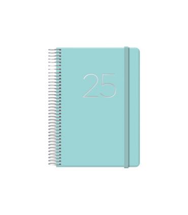 AGENDA 2025 GLOSS DA PGINA 12,5 X 18 CM VERDE DOHE 12573 - 25