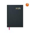 AGENDA 2025 SINTEX DA PGINA 14 X 20 CM COLOR NEGRO CATALN DOHE 11408 - 25