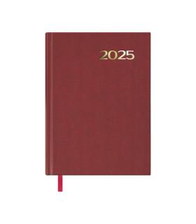 AGENDA 2025 SINTEX DA PGINA 14 X 20 CM COLOR BURDEOS DOHE 11402 - 25