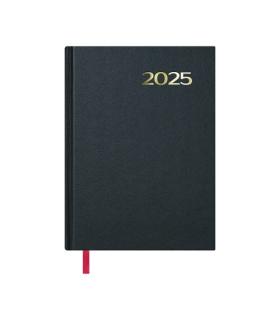 AGENDA 2025 SINTEX DA PGINA 14 X 20 CM COLOR NEGRO DOHE 11399 - 25