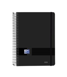 AGENDA 2024 LIVE&GO A5 15X21CM DIA PAGINA COLOR NEGRO OXFORD 400190007