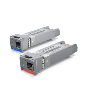 MODULO SFP UBIQUITI UACC-OM-SM-10G-S-2 UFIBER TRANSCEIVER SM 2PACK BIDI