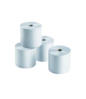 PAPEL ELECTRA BLANCO 75X65 MM- PAQUTE 10 ROLLOS - (Caja completa 8 paquetes)