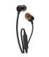 Auriculares Intrauditivos JBL Tune 110/ con Micrfono/ Jack 3.5/ Negros