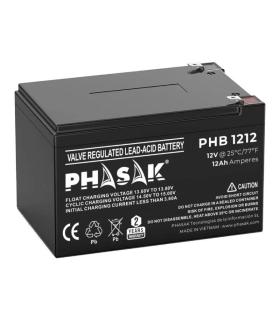 Batera Phasak PHB 1212 compatible con SAI/UPS PHASAK segn especificaciones