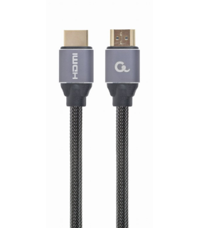 CABLE HDMI 2.0 4K 60HZ GEMBIRD CCBP-HDMI-3M PREMIUM TRENZADO ETHERNET 3M NEGRO