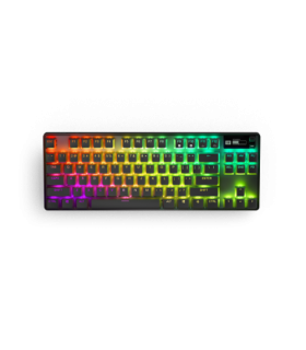 Steelseries Apex Pro TKL teclado USB + RF Wireless + Bluetooth QWERTY Ingls de EE. UU. Negro