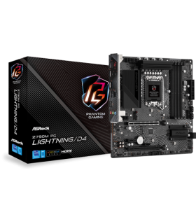 Asrock Z790M PG Lightning/D4 Intel Z790 LGA 1700 micro ATX