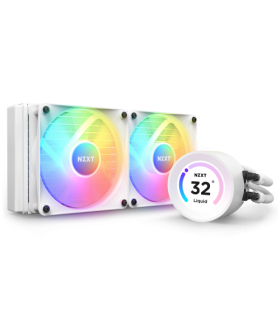 NZXT Kraken Elite 240 RGB Procesador Sistema de refrigeracin lquida todo en uno 12 cm Blanco 1 pieza(s)