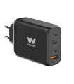 Cargador Gan De Pared Woxter PE26-177/ 3xUSB Tipo-C/ 1xUSB/ + Cable USB Tipo-C/ 100W