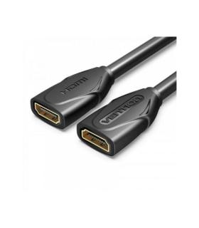 Cable Alargador HDMI Vention AAXBD/ HDMI Hembra - HDMI Hembra/ 50cm/ Negro