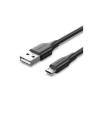 Cable USB 2.0 Vention CTIBD/ USB Macho - MicroUSB Macho/ Hasta 60W/ 480Mbps/ 50cm/ Negro