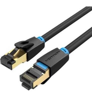 Cable de Red RJ45 SFTP Vention IKABD Cat.8/ 50cm/ Negro