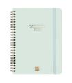 AGENDA 2025 TRENDY ALMA E10 155X212MM SEMANA VISTA HORIZONTAL MENTA FINOCAM 762020325