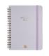 AGENDA 2025 TRENDY ALMA E10 155X212MM SEMANA VISTA HORIZONTAL LILA FINOCAM 762020225