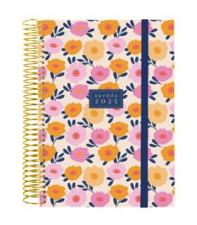 AGENDA 2025 TRENDY DESIGN E10 155X212MM DIA PAGINA SELVA FINOCAM 742312925