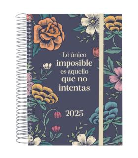 AGENDA 2025 TRENDY DESIGN E10 155X212MM DIA PAGINA IMPOSIBLE FINOCAM 742312525