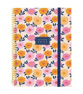 AGENDA 2025 TRENDY DESIGN E10 155X212MM SEMANA VISTA HORIZONTAL SELVA FINOCAM 742232925