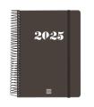 AGENDA 2025 BASIC MY E10 155X212MM DIA PAGINA NEGRO FINOCAM 743526025