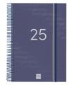 AGENDA 2025 BASIC YEAR E40 210X297MM DIA PAGINA AZUL FINOCAM 741111025