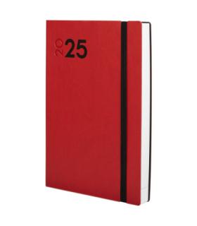 AGENDA 2025 DYNAMIC MARA Y10 140X204MM DIA PAGINA ROJO FINOCAM 621163025