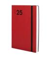 AGENDA 2025 DYNAMIC MARA Y10 140X204MM DIA PAGINA ROJO FINOCAM 621163025