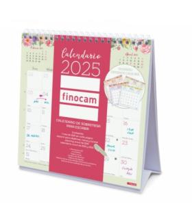 CALENDARIO 2025 SOBREMESA TRENDY DESIGN ESCRIBIR 190X190MM FINOCAM 787060125