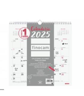 CALENDARIO 2025 PARED TRENDY CHIC ESCRIBIR 300X300MM BLANCO FINOCAM 787007325