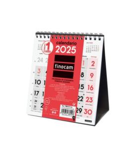 CALENDARIO 2025 SOBREMESA NEUTRO NUMEROS GRANDES XS 140X150MM FINOCAM 780120025