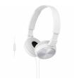 Auriculares Sony MDRZX310APW/ Con Micrfono/ Jack 3.5/ Blancos