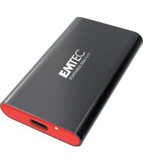 SSD EXTERNO EMTEC 256GB X210 ELITE PORTABLE GEN2 USB-C 3.2 Gen2 a USB-A