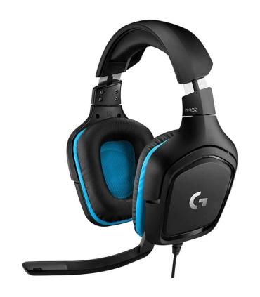 Auriculares Gaming con Micrfono Logitech G432/ USB 2.0/ Jack 3.5/ Negros