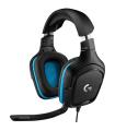 Auriculares Gaming Con Micrfono Logitech G432/ USB 2.0/ Jack 3.5/ Negros