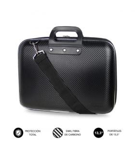 SUBBLIM Maletn Ordenador EVA Laptop Bag Carbon 13,3\" Black