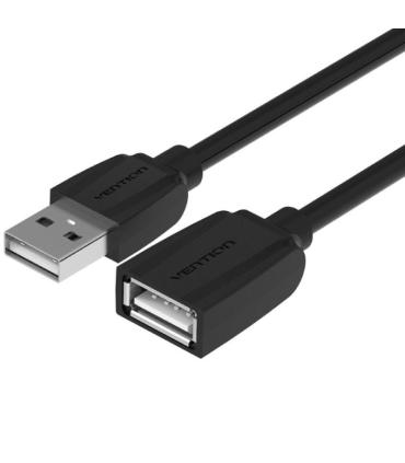 Cable Alargador USB 2.0 Vention VAS-A44-B150/ USB Macho - USB Hembra/ 1.5m/ Negro