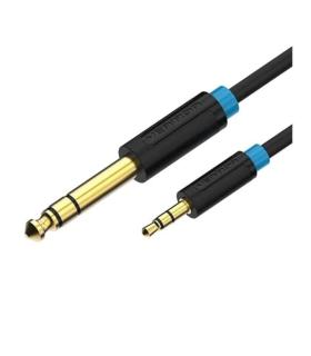 Cable Estreo Vention BABBD/ Jack 6.5 Macho - Jack 3.5 Macho/ 50cm/ Negro