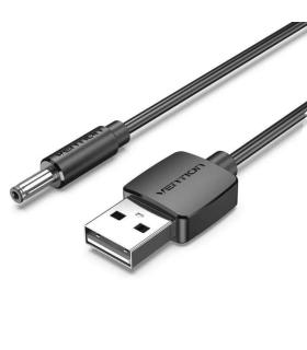 Cable Conversor USB Vention CEXBF/ USB Macho - DC 3.5mm Macho/ 1m/ Negro