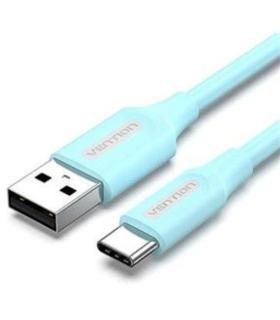 Cable USB 2.0 Tipo-C Vention COKSG/ USB Tipo-C Macho - USB Macho/ Hasta 60W/ 480Mbps/ 1.5m/ Azul