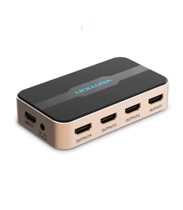 Duplicador DHMI Vention ACCG0-EU/ 4x HDMI Hembra - HDMI Macho