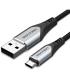 Cable USB 2.0 Vention COCHD/ USB Macho - MicroUSB Macho/ 480Mbps/ 50cm/ Negro