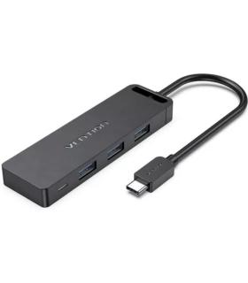 Hub USB Tipo-C Vention TGTBB/ 3xUSB/ 1xUSB Tipo-C/ 1x MicroUSB PD