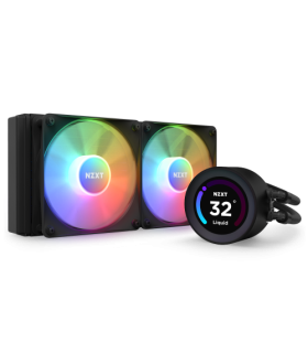 NZXT Kraken Elite 240 RGB Procesador Sistema de refrigeracin lquida todo en uno 12 cm Negro 1 pieza(s)