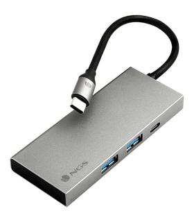 Docking USB Tipo-C NGS WonderDock4 Pro/ 2xUSB/ 1xUSB Tipo-C DP/ 1xHDMI