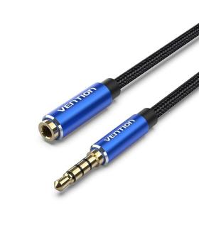 Cable Estreo Vention BHCLH/ Jack 3.5 Macho - Jack 3.5 Hembra/ 2m/ Azul