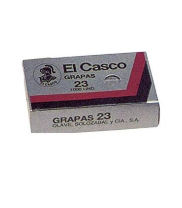 CAJA DE 1000 GRAPAS GALVANIZADAS MODELO 23/6G EL CASCO 1G00231