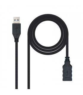 Nanocable CABLE USB 3.0, TIPO A/M-A/H, NEGRO, 2.0 M