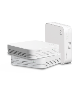 Strong WI-FI MESH HOME TRIO PACK 1200 Doble banda (2,4 GHz / 5 GHz) Wi-Fi 5 (802.11ac) Blanco 3 Interno